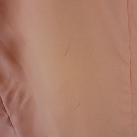 Chico's Size 2 US L Boxy Bright Coral Side Dart Lightweight T-shirt Blouse - Picture 4 of 10